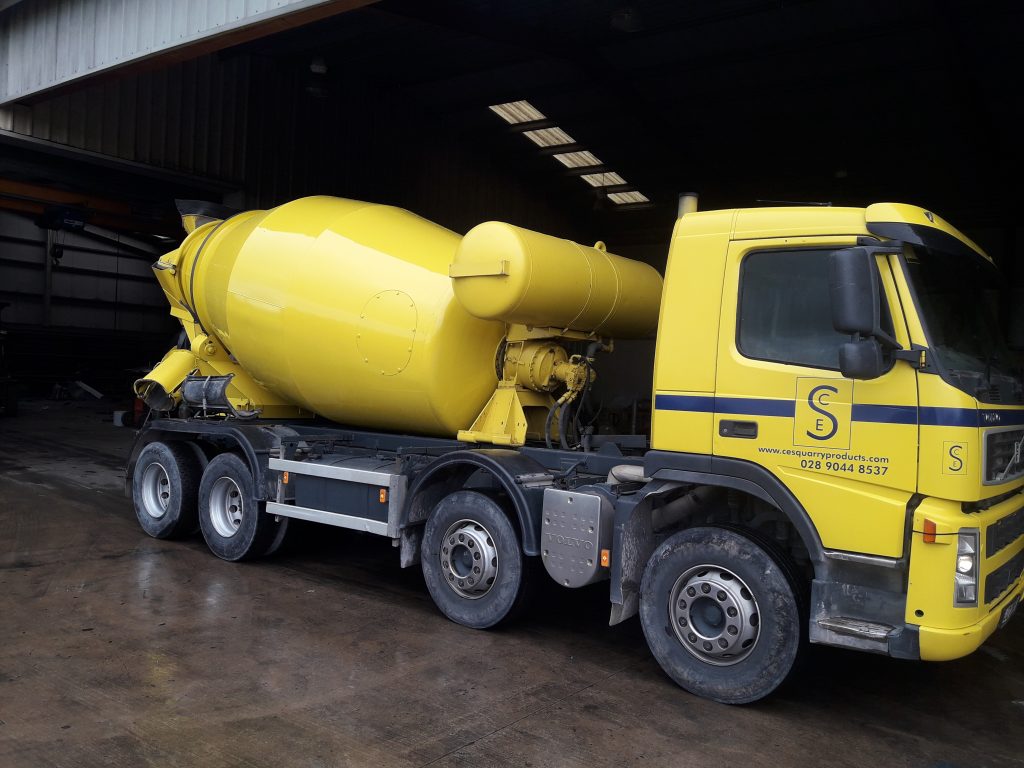 concrete mixer